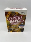 Country Dance 2 Nintendo Wii Tested WIth Manual & Microphone Free Shipping READ