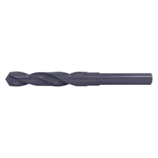 WESTWARD 4UM75 Reduced Shank Drill,49/64",HSS 4UM75