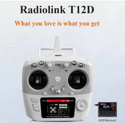 RadioLink T12D 12CH RC Transmitter 2.4G Remote Controller for Airplane Boat Car