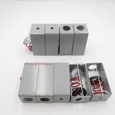 9 Pack Spring Hanger Vibration Damper 6" H 2-3/4"Open End 2-1/2" Closed 1/2"Hole