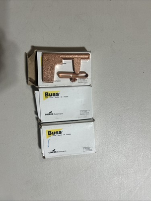 #ad Bussmann Fusetron NO.2644 R 400A to 600A 250 600v Fuse Reducers Lot of 3 New $599.00