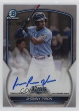 2023 Bowman Chrome Prospect Refractor 347/499 Jhonny Piron #CPA-JPN Auto 2a9