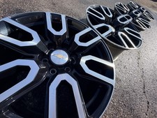 20 Chevrolet Tahoe Zr2 Silverado Oem Factory 6x5.5 High Boss Stock Wheels Rims 20 Chevrolet Tahoe Zr2 Silverado Oem Factory 6x5.5 High Boss Stock Wheels Rims