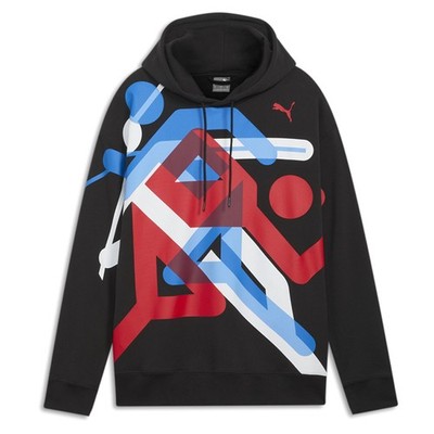 PUMA Olympic Village Graphic Pullover Hoodie Mens Size XL  Casual Outerwear 5263