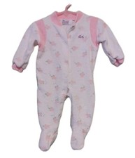 Vintage Baby Izod Lacoste Footed Pajama Snap buttons Used As-Is