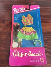 Barbie Doll Clothes: Glitter Beach Fashions Vintage Mattel 7781 NRFP NIP   