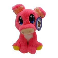 A&A Global Industries Pink Pig Plush 8" Soft Stuffed Animal Toy