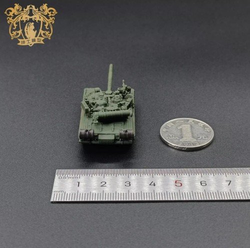 Modellino carro armato principale russo T-80UK stampato in 3D 1/144 fatto a mano prodotto finito - Foto 4 di 4