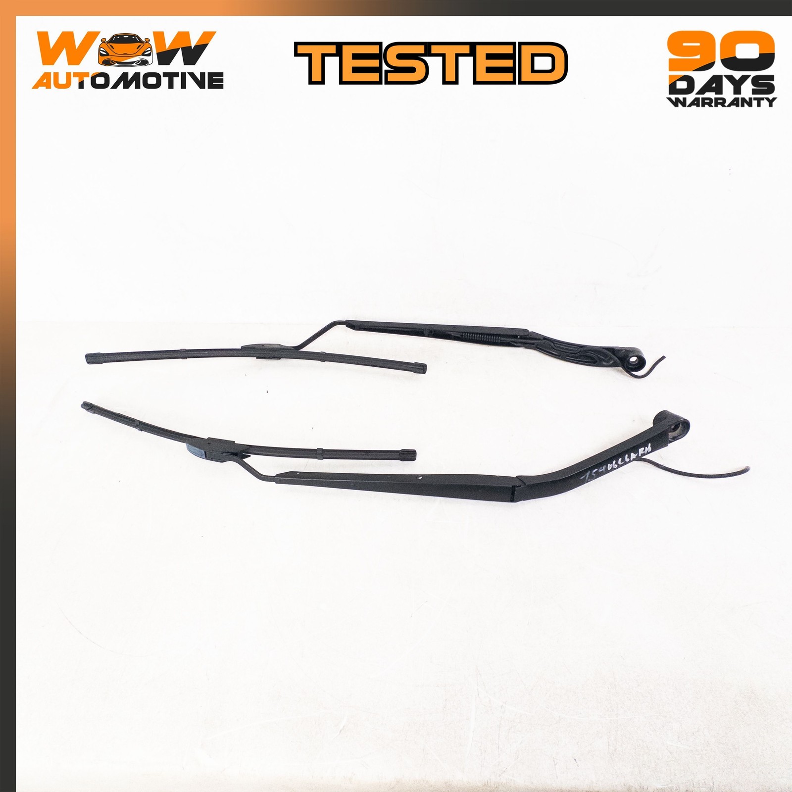 05-13 CHEVROLET CORVETTE C6 FRONT LEFT RIGHT WINDSHIELD WIPER ARM BLADE OEM
