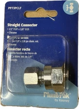 Plumb Pak Straight Stop                                          PP73PCLF