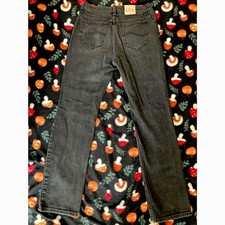 Vintage 90s Lee Black Denim Jeans fits 30 x 32