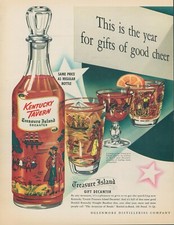 1951 Kentucky Tavern Bourbon Treasure Island ...