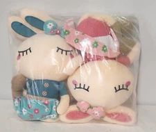 Cllayees Easter Bunny Plush Set Of Two