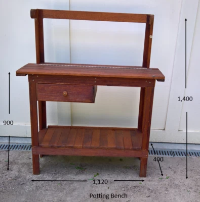 Merbau Potting Bench Plants Gumtree Australia Mornington