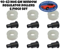 Window Glass Regulator Roller Door & Rear Quarter Plastic Window Crank Wheel B72