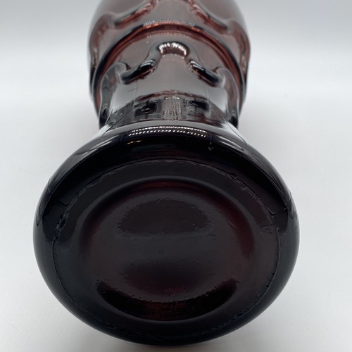 Vintage Italian Empoli Genie Bottle Only Amethyst Purple Decanter - Picture 5 of 8