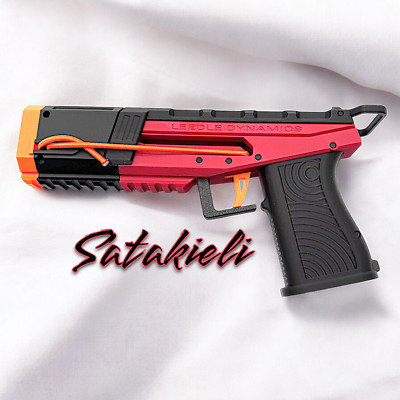 Satakieli Blaster Mag-in-Grip Half Dart Nerf Blaster   Custom Foam Blaster