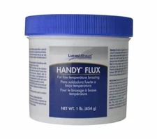Handy Flux 1 Lb Jar General Purpose Jewelry Metal Brazing Solder Flux
