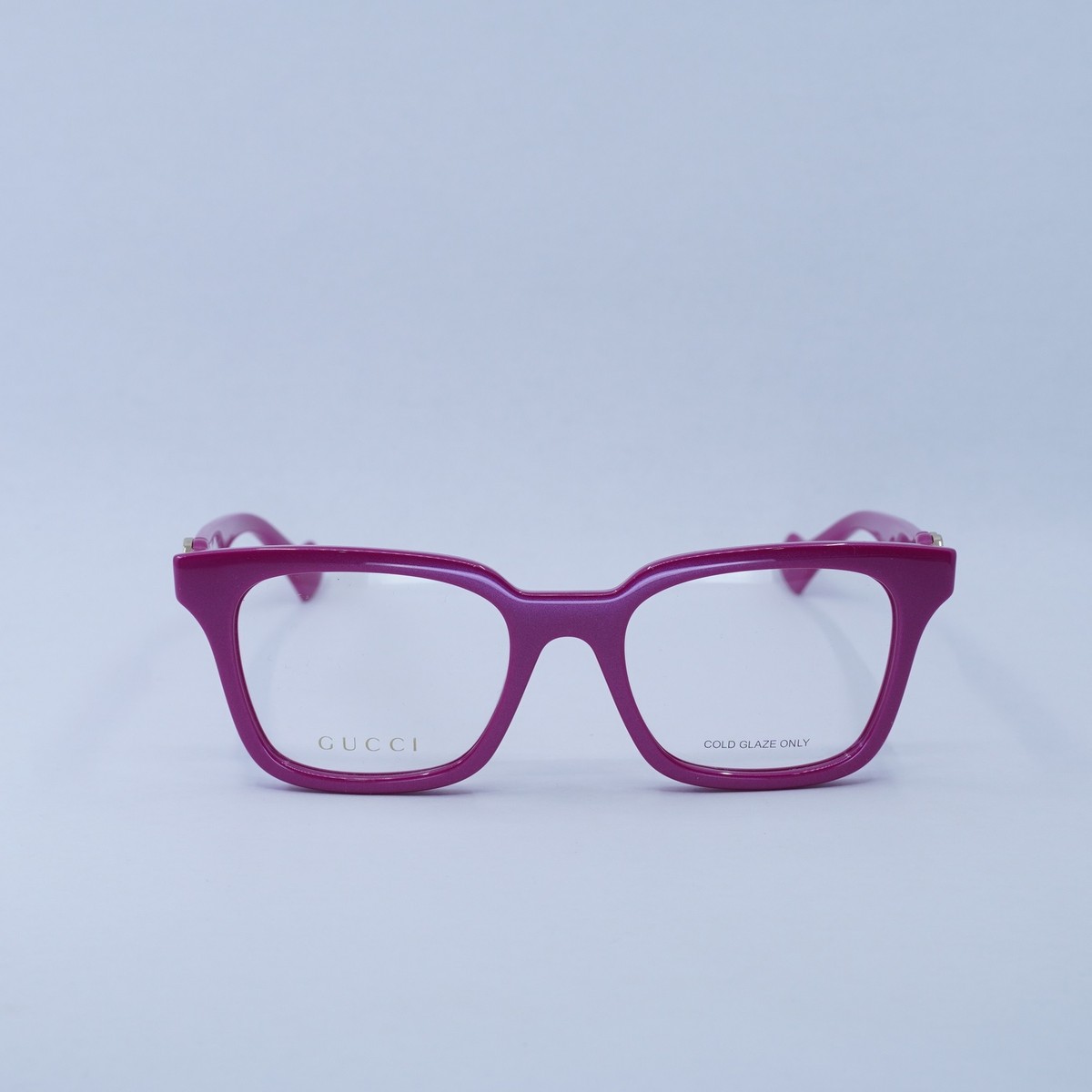 GUCCI GG1728O 004 Shiny Strawberry Red 51mm Eyeglasses New  display picture 3