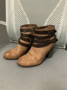 strappy ankle boots