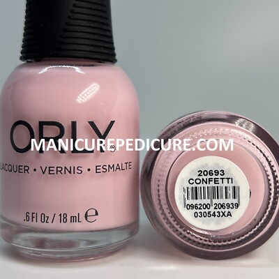 Orly Nail Polish .6oz 2-15%*3-20%*4-24%*MANICUREPEDICURE.COM* 360 2ND FREESHIP``