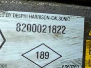 8200021822 184592 klimakompressor 042932022 RENAULT LAGUNA II BG0 2001