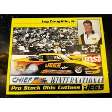 Jeg Coughlin, Jr. Jeg's Oldsmobile Cutlass Pro Stock NHRA Hero Card
