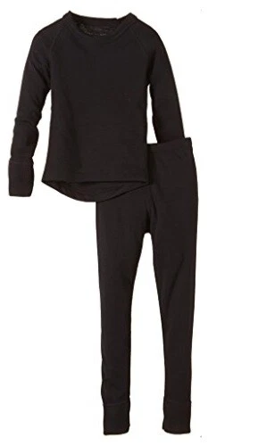 CMP Complet Intime Pantalon + Maillot, Junior Unisexe Couleur U901 (Noir) - Photo 1/1