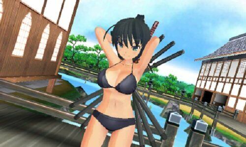 USADO Nintendo 3DS Senran Kagura Burst Guren no Shoujotachi