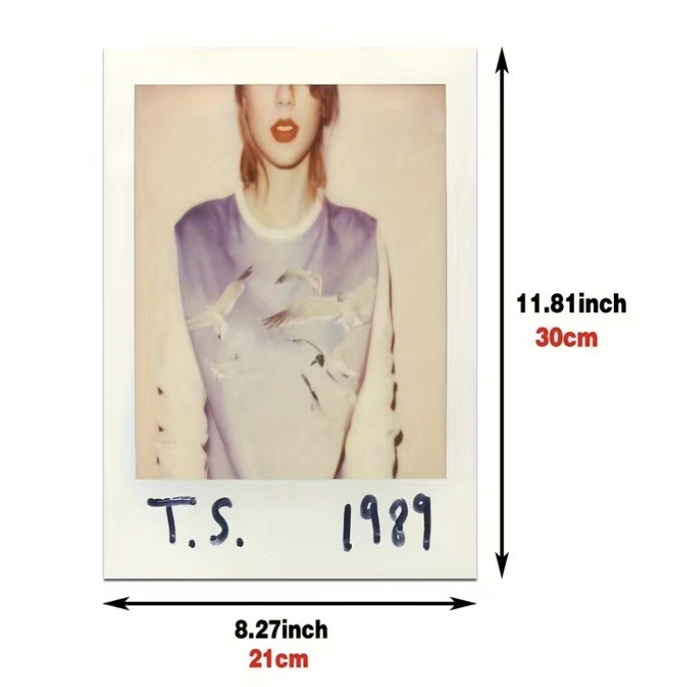 Taylor Swift Poster　\"1989\"　61㎝×91.5㎝ Taylor Swift 1989 Album Poster Original Release Merch Art Print