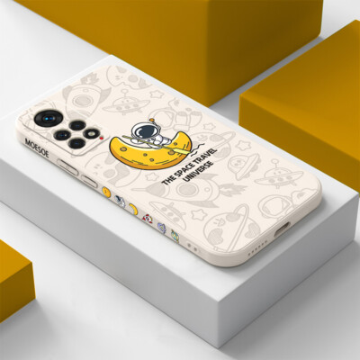 For Xiaomi Redmi Note 11 Pro 9S Mi 11 Lite 11T ShockProof Astronaut Case Cover