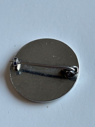 Vintage The Girls Life Brigade GLB Members Chrome Badge - Picture 2 of 2