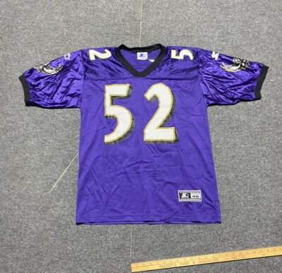 Vintage Ray Lewis Starter Jersey Mens 46 Medium Baltimore Ravens