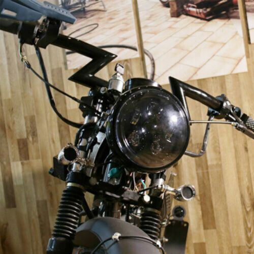 Headlight Headlamp Lamp Head Light Fits for Honda Yamaha Suzuki Cafe Racer - Picture 6 of 14