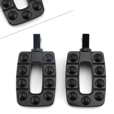 Front Foot Peg Footrest Driver Pedal Non-slip Black For BMW R18 R18 B Classic US