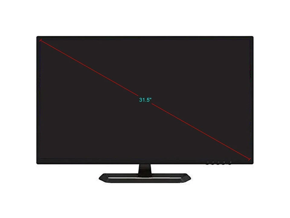 Planar PXL3280W 31.5" 2560 x 1440 WQHD 2K Resolution 60Hz DVI HDMI DisplayPort F - Image 2 of 4