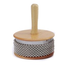 Cabasa 4.5x7" 11x18cm Large Wooden Natural Finish