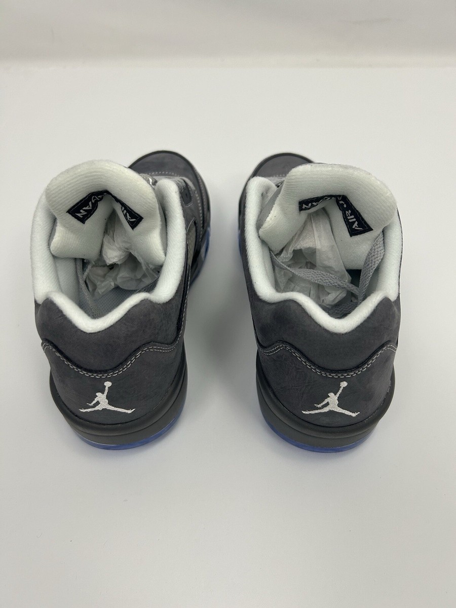 Air Jordan 5 Low Golf Shoes Light Graphite/Wolf Grey/White Air Jordan 5 Low Golf Shoes Light Graphite/Wolf Grey/White