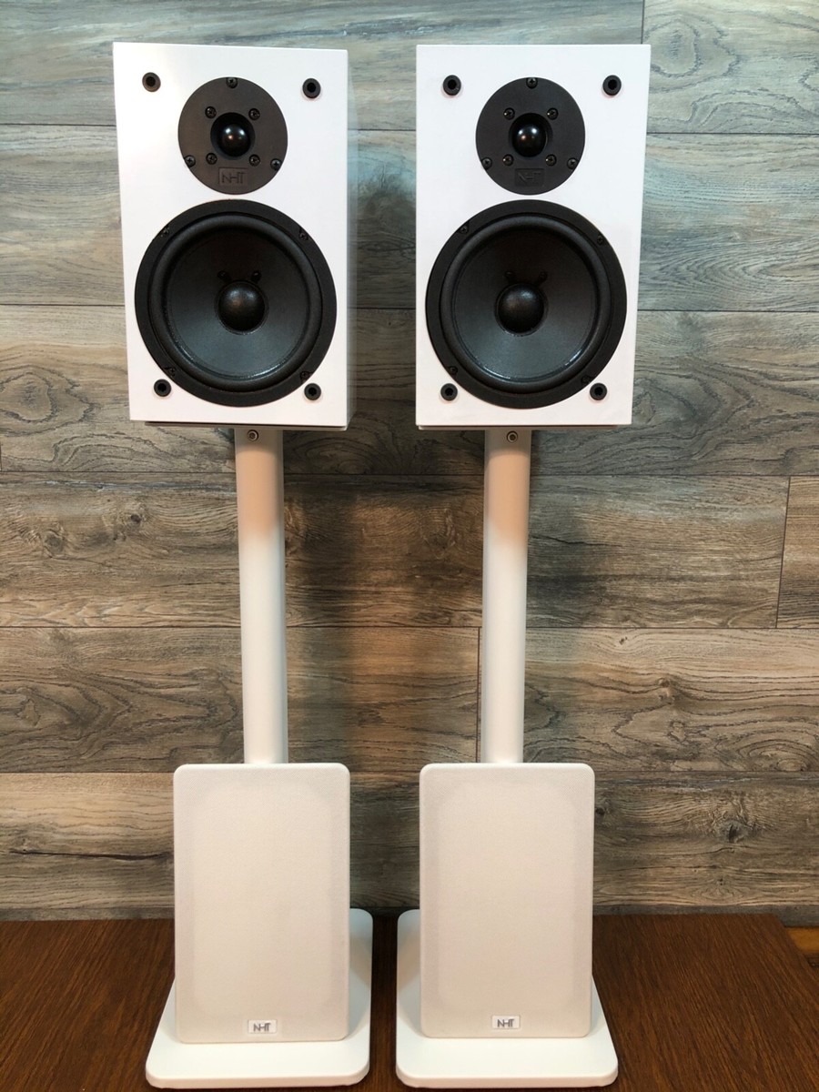 NHT SUPER ONE 2.1 /THREE PIECES /PREMIUM BOOKSHELF SPEAKERS with 2