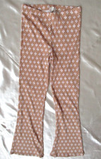 Aerie Size S High Waist Cropped Flare Kick Pant Sand Print