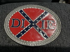dixie belt buckle vintage