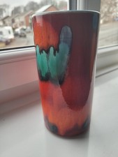 Poole pottery volcano vintage vase