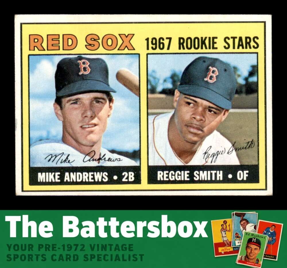 1967 Topps #314 Reggie Smith/Mike Andrews Rookie Stars VGEX X3812975