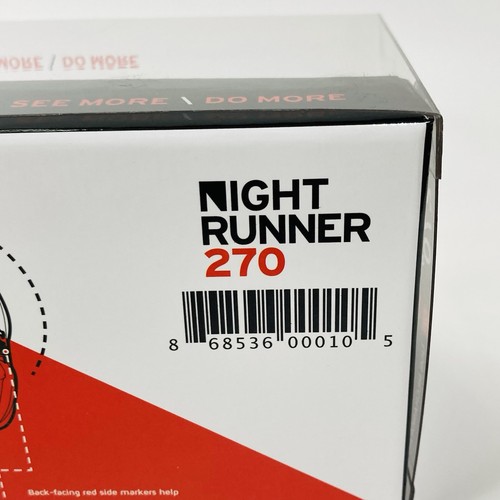 Original Night Runner 270 LED Shoe Lights Rechargeable Water Resistant Micro USB - Picture 9 of 13