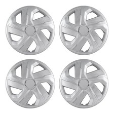 15 Inch Universal Snap On Hubcaps Wheel Covers Set Of 4 For Cars Trucks Suvs