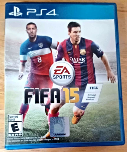 PS4 SONY PLAYSTATION FIFA 15 SOCCER VIDEO GAME 1-4 PLAYERS/2-22 ONLINE PLAYERS