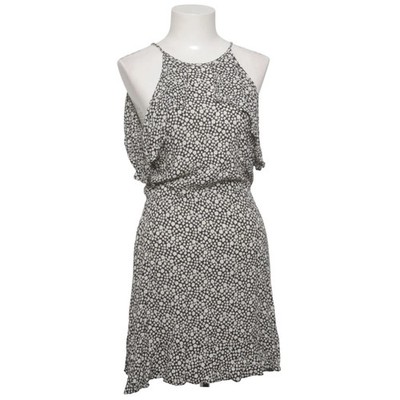 Zara Basic, Kleid, Größe: L, Schwarz/Weiß, Blumen, Damen #NNm