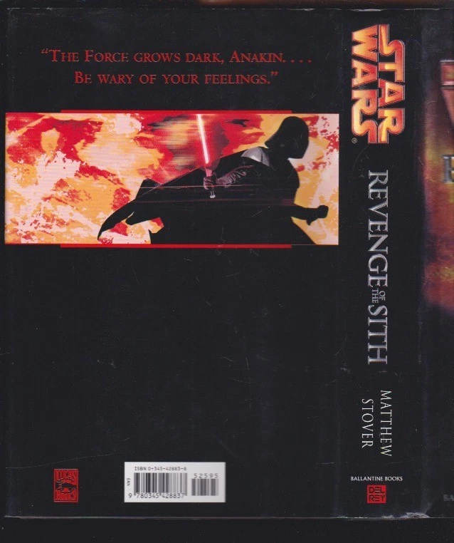 Star Wars:  Revenge of the Sith III by Matthew Stover Hardcover 1st Ed. LN Foto 2 de 4