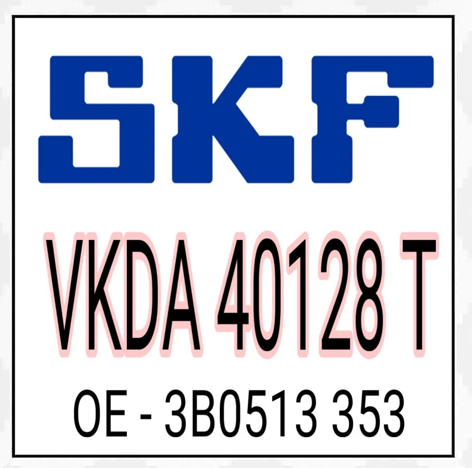 SKF VKDA 40128 T Federbeinstützlager Hinten für VW PASSAT Variant (3B6) - Bild 2 von 2
