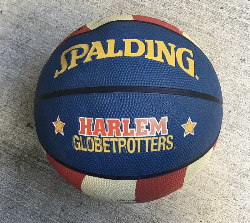 RARE Vintage Signed (4 Signatures) Harlem Globetrotters  Game Basketball
